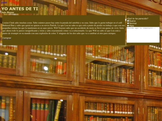 Practicafinal/romance/yoantesdeti screenshot