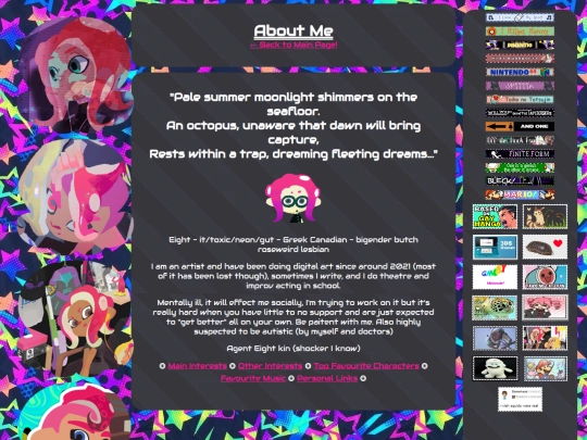 aboutme screenshot