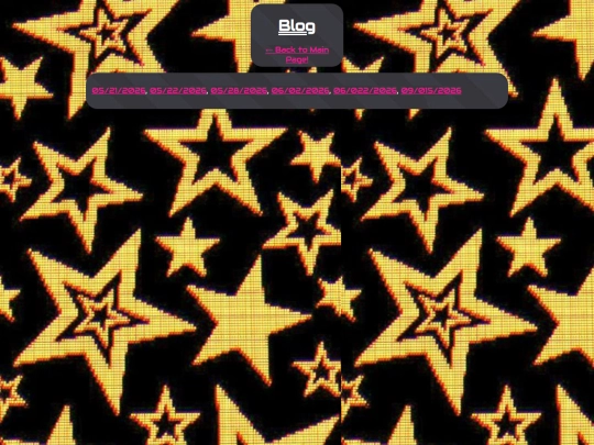 blog screenshot