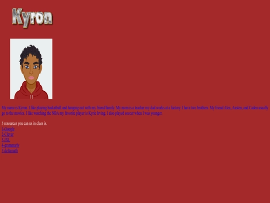 index screenshot