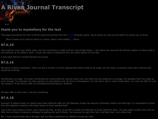 mystjournals/51 screenshot