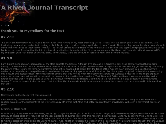 mystjournals/53 screenshot