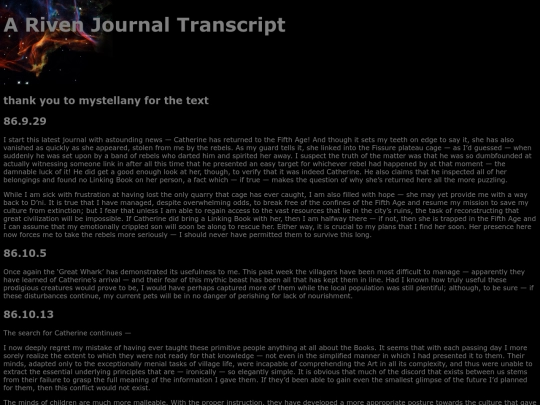 mystjournals/54 screenshot