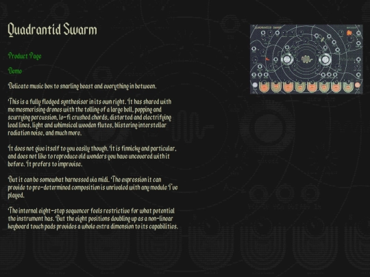 beepboops/modules/quadrantidswarm screenshot