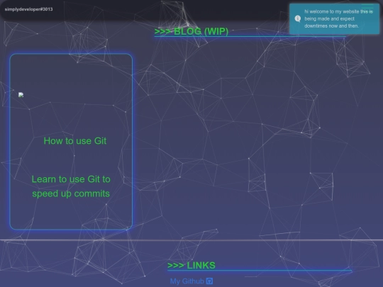 blog screenshot