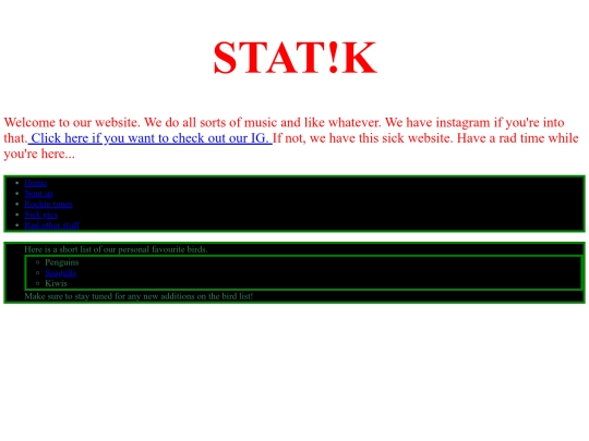 statik screenshot