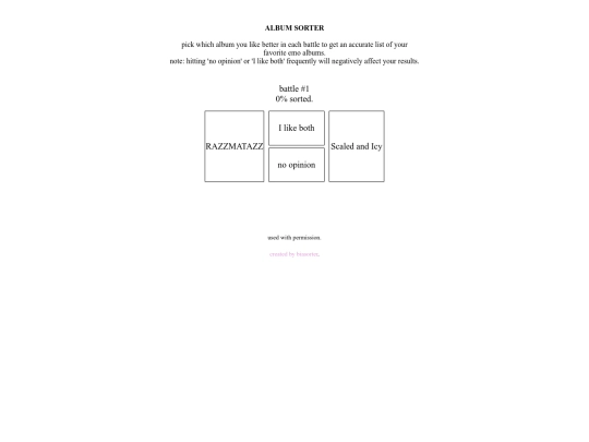 albumsorter screenshot