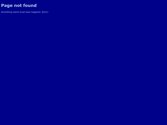 not_found screenshot
