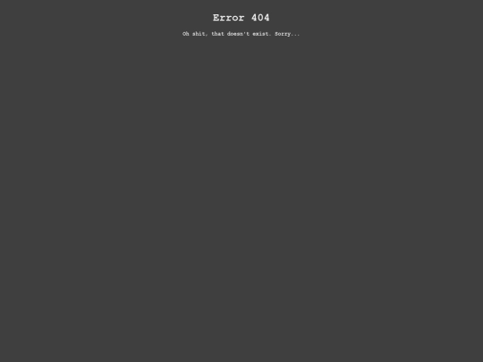 not_found screenshot