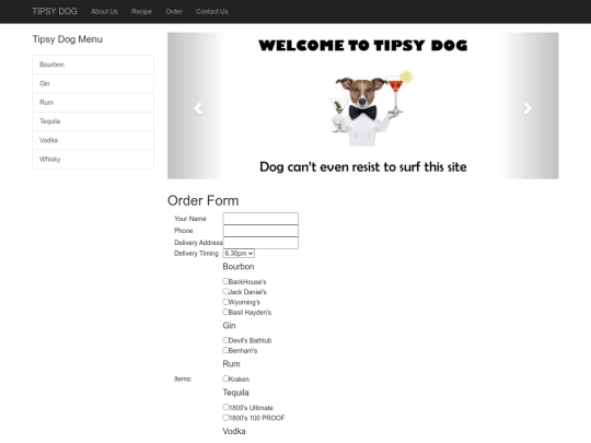 order screenshot