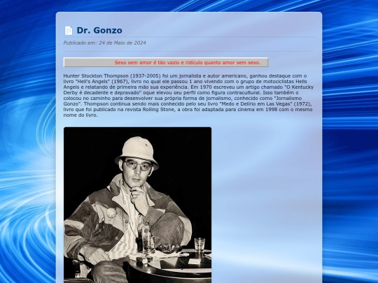 posts/drgonzo screenshot