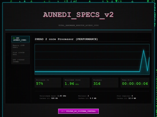 webcore2 screenshot