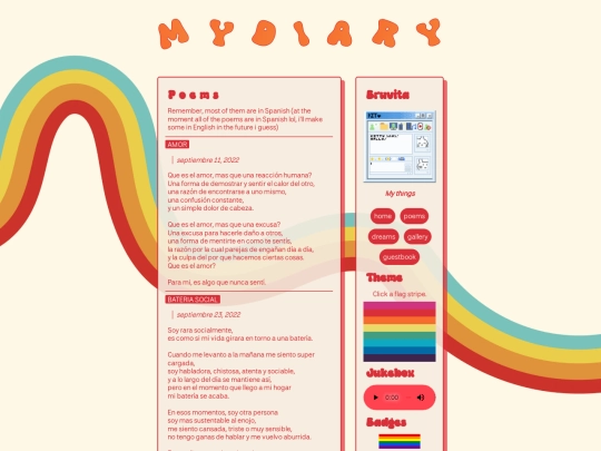 Poems screenshot