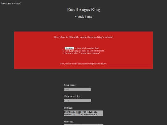 november-emergency/king screenshot