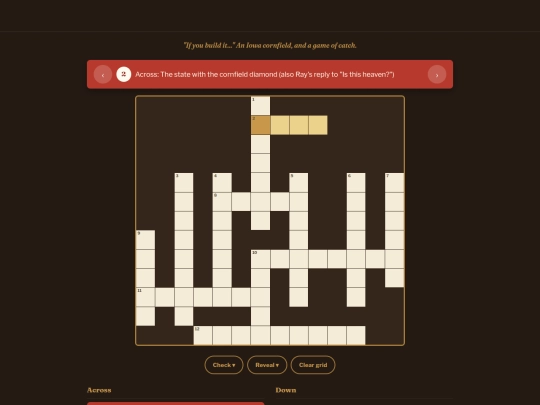 dadpuzzles/puzzles/field-of-dreams screenshot