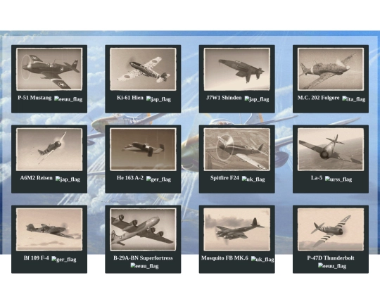 planes screenshot