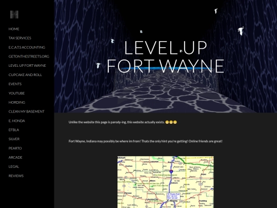 EVILIvetteCamarano.com/DRAFT/LEVEL UP FORT WAYNE screenshot