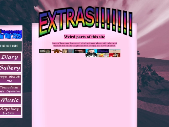 extras screenshot