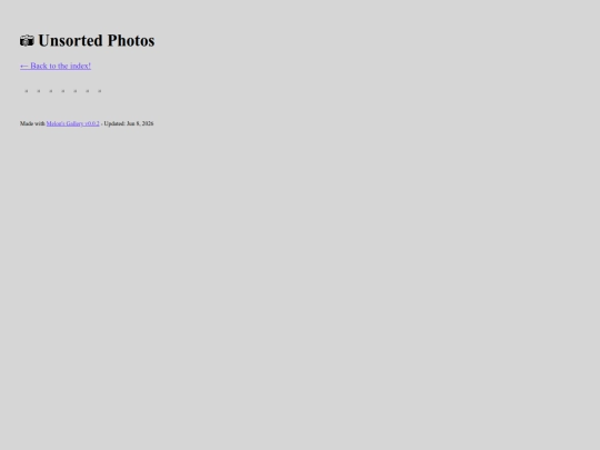 unsorted-photos screenshot