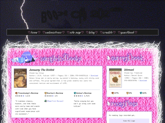 scrapbook/bookclub2026 screenshot