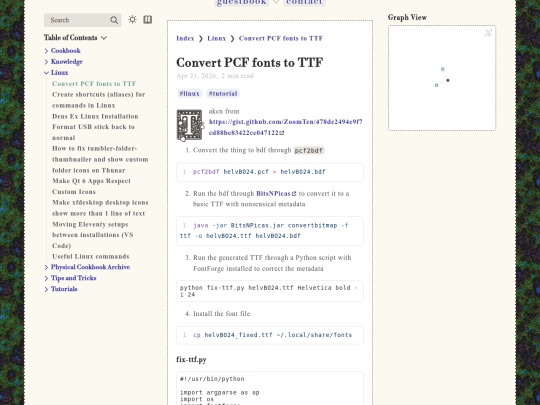 writings/digitalgarden/Linux/Convert-PCF-fonts-to-TTF screenshot