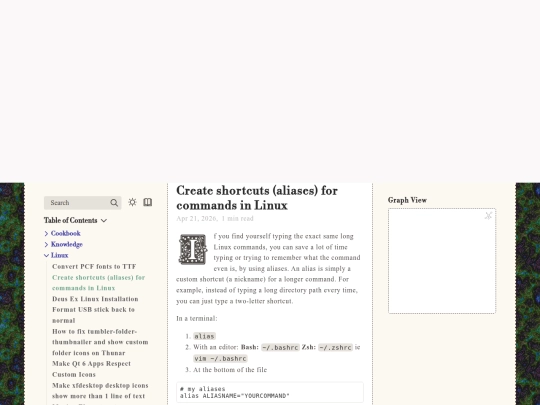 writings/digitalgarden/Linux/Create-shortcuts-(aliases)-for-commands-in-Linux screenshot