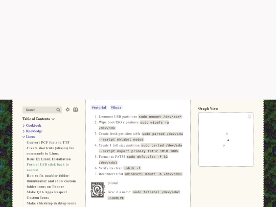 writings/digitalgarden/Linux/Format-USB-stick-back-to-normal screenshot