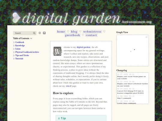 writings/digitalgarden screenshot