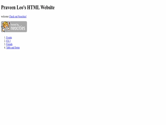 index screenshot