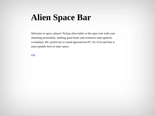 Alien Space Bar screenshot