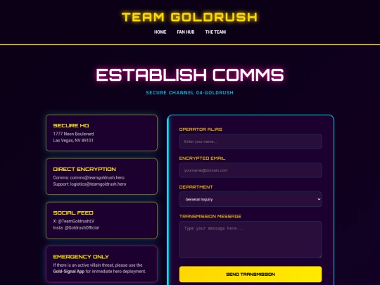 Contact screenshot