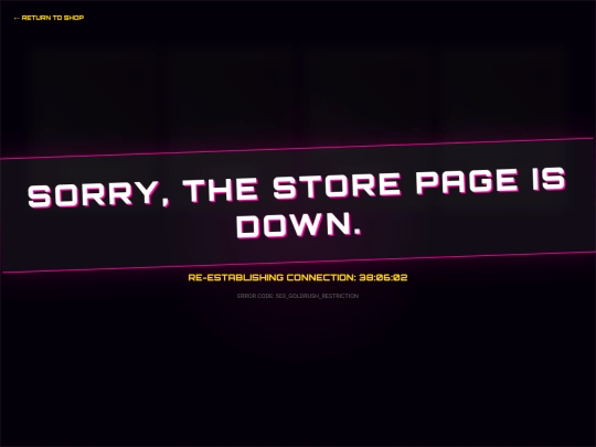 SHOPERROR screenshot