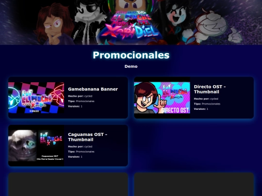 legacy/promocionales screenshot