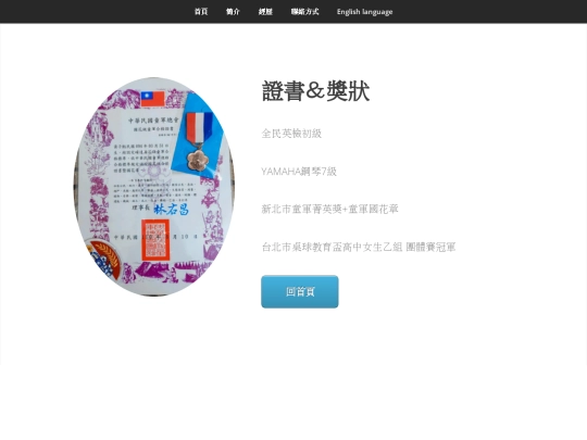 award screenshot