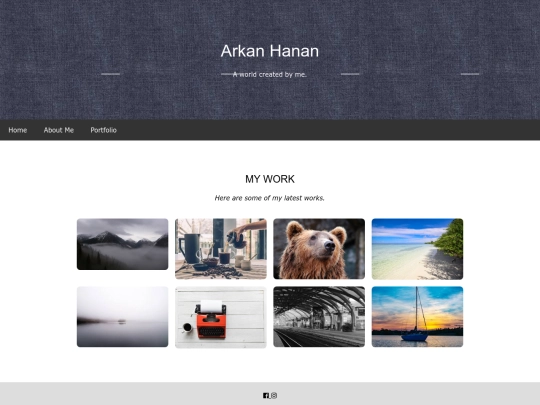 portfolio screenshot