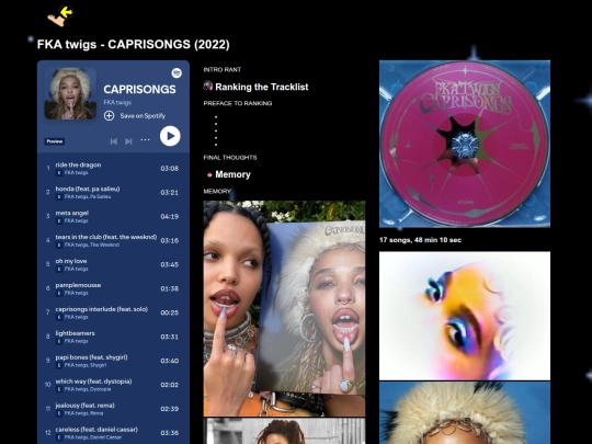 Caprisongs screenshot
