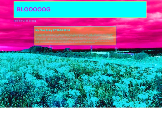 blog screenshot
