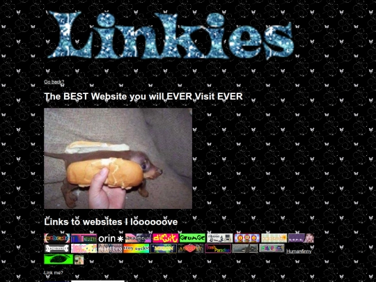 links screenshot