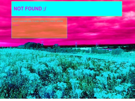 not_found screenshot