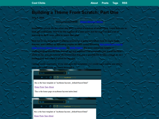 posts/building-a-theme-from-scratch-part-1 screenshot