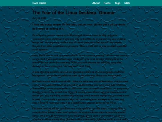 posts/linuxdesktopgnome screenshot