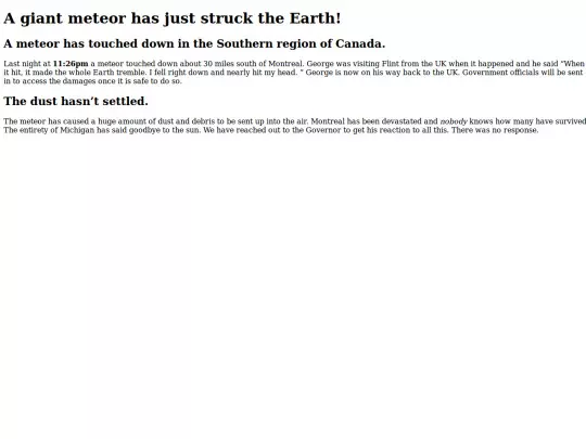 Fake news/News - Derek Kibbe screenshot