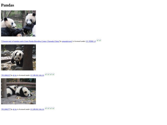 pandas screenshot