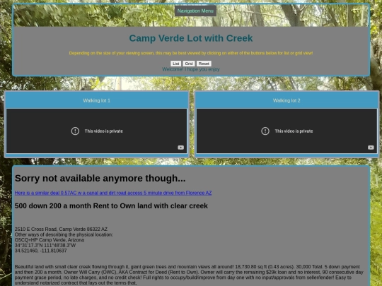 CampVerdePoint43acre screenshot