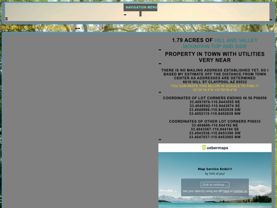 Globe/AcreageHillandValley screenshot