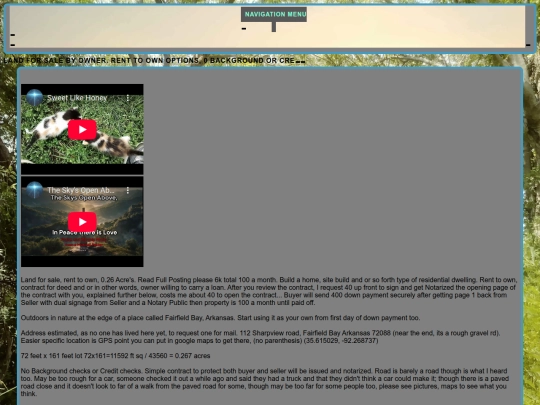 arkansas/fairfieldbay screenshot