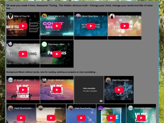 musicpage screenshot