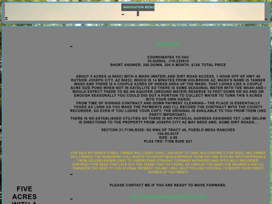 navajo/fiveacres screenshot