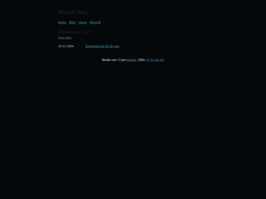 blog/git screenshot