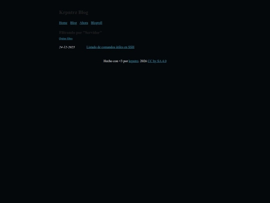 blog/servidor screenshot